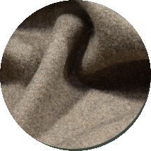 Brushed wool blend